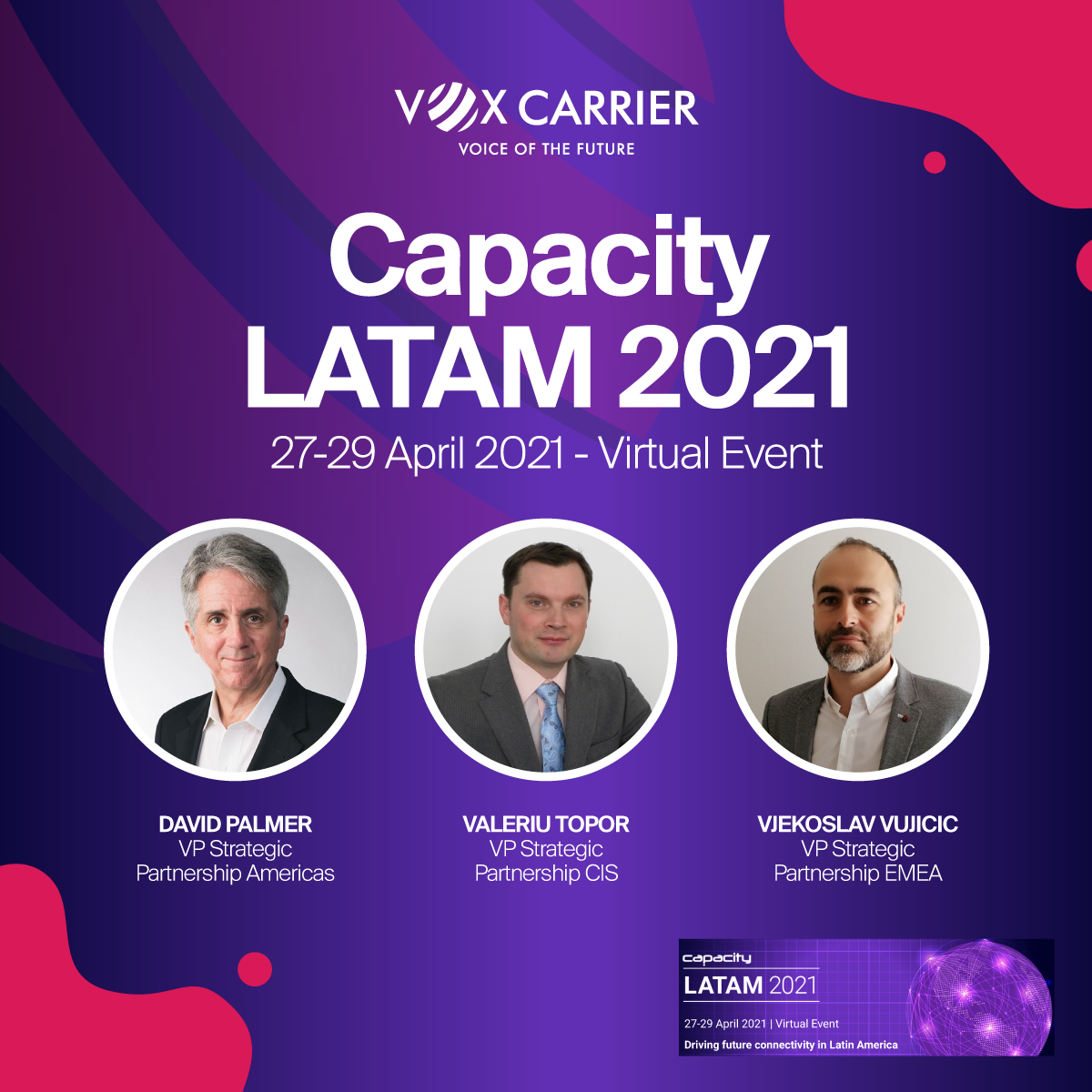 Capacity LATAM 2021 event