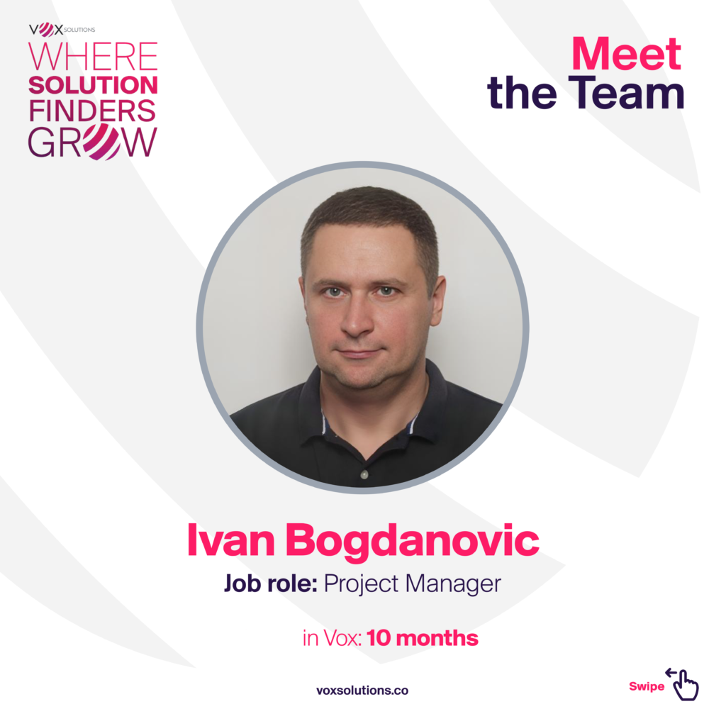 Meet the Vox Team Ivan Bogdanovic